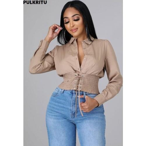 Женские рубашки с рюшами Pulkritu China At AliExpress