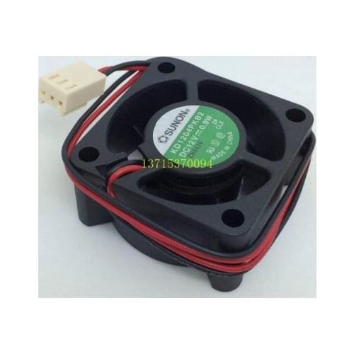 SUNON KD1204PKB2 4020 4CM12V 0.9W 2 Line Ball Bearing Fan