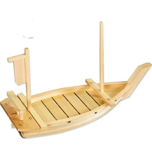 Sushi boat featuring sashimi wooden boat extra large Japan Style and Korea cuisine buffet woodware boat sushi wooden dragon boat