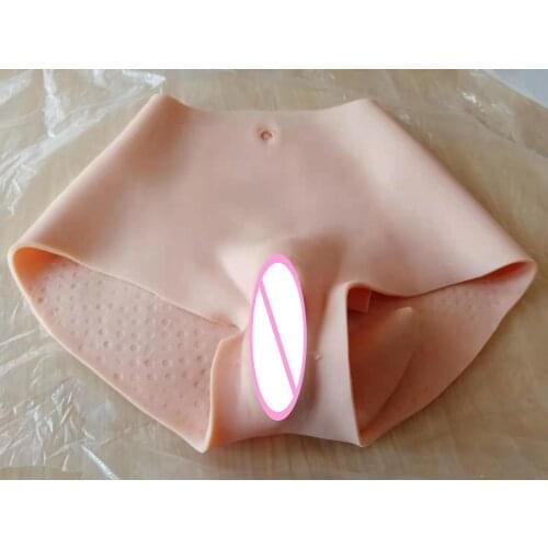 6G Upgrade Vagina Panties Shemale Crossdresser Silicone Realistic Pussy Pants Transgender Artificial Sex Fake Underwear Lift Hip