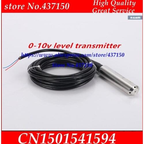 0-10v Input liquid level transmitter integrated liquid level sensor
