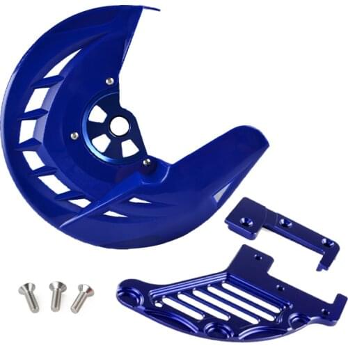 Front Rear X-Brake Disc Disk Guard Cover Protector Kit For Husqvarna TE FE TX FX 125 150 200 250 300 350 400 450 2017 2016 2015