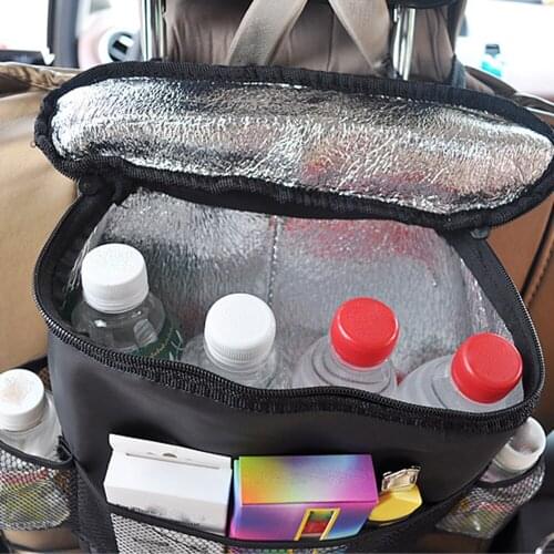 1Pcs Nylon Car Seat Organizer Bag Vehicle Automobiles Holder Organizer Ice Cooler Multi-pocket Auto Car Accessories Car styling