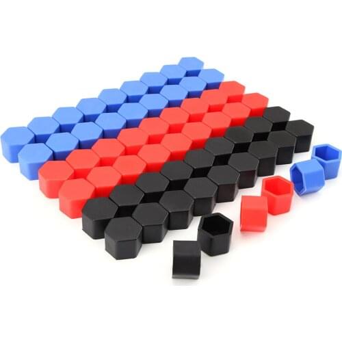 19mm Silicone Car Bolt Caps Wheel Nuts Cover for toyota auris reno megane 2 focus 2 fabia kia sportage 3 grand vitara kia rio 4
