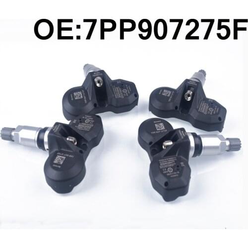 4 PCS Car Tire Pressure Monitor Sensor TPMS 7PP907275F for Audi A4 A6 A8 Q7 R8 A6S RS7