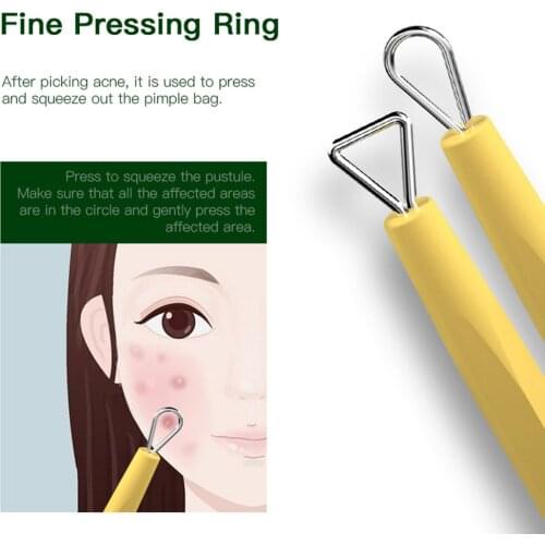 4Pcs Blackhead Remover Suction Black Dots Extractor Face Acne Remover Candy Colors Pimples Squeeze Tools Pore Cleaner Supplies