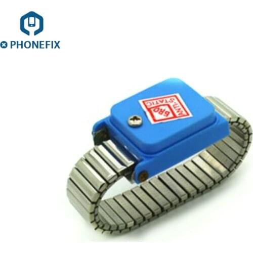 Anti-Static Bracelet Compact Wrist Strap Cordless Wireless with Bracelet Clasp Protect Sensitive Electronic Components from ESD