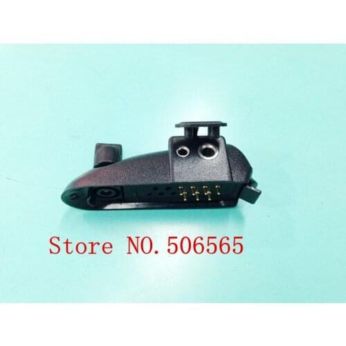 Honghuismart Audio adapter for motorola GP328,GP338,GP340,GP360,MTX700,MTX8250 etc wakie talkie adapt to 2pins M plug