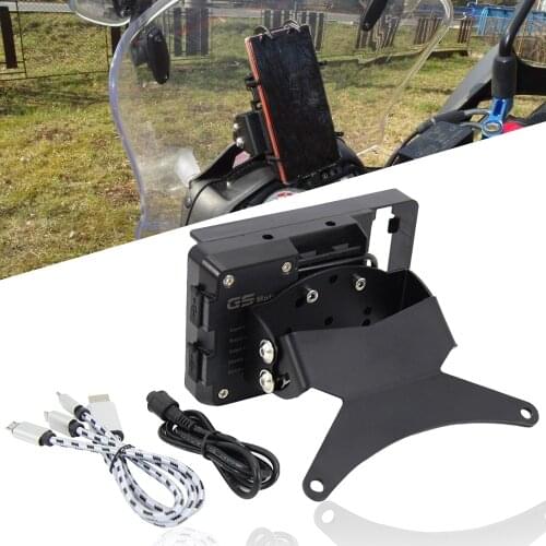 New For Suzuki DL650 V-Strom 650 2004-2011 DL1000 V-Strom 1000 2004-2013 Phone Holder Stand Holder GPS Navigator Plate Bracket