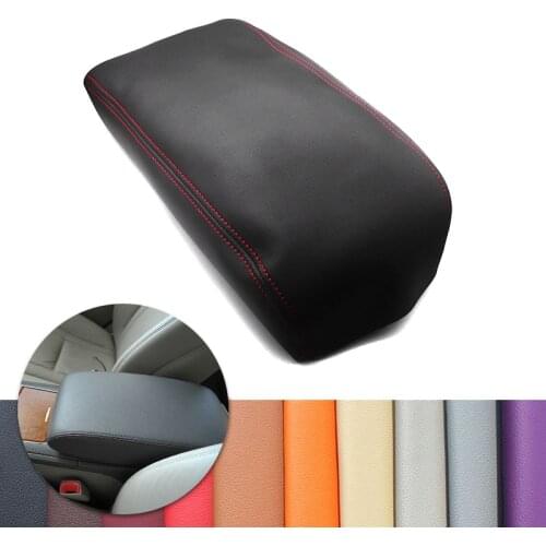 For Toyota Camry 2006 2007 2008 2009 2010 2011 Car Interior Center Console Armrest Box Microfiber Leather Cover Decor
