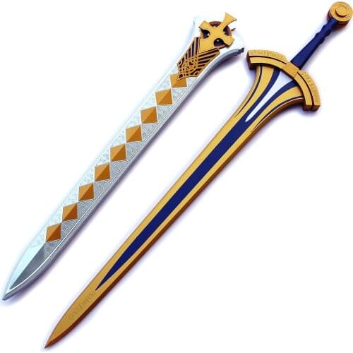 Excalibur Fate King Arthur Pendragon Saber Cosplay Sword and Scabbard Costume Prop