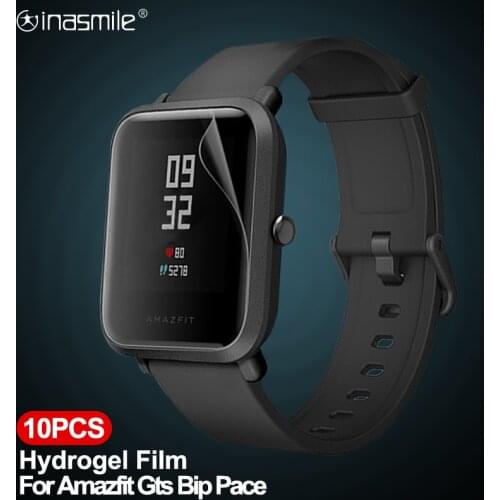 5/10 Pcs Hydrogel Screen Protector for Xiaomi Huami Amazfit Gts Bip S Lite TPU Soft Film For Amazfit Pace Gtr 42mm 47mm Verge