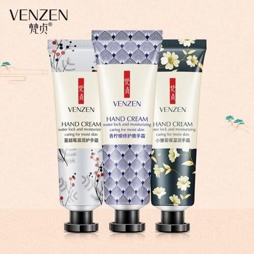 Cranberry/Green Lemon/Daisy Plant Fruit Extract Fragrance Hand Cream Moisturizing Lotion Repair Anti-cracking Nourish Hand Care