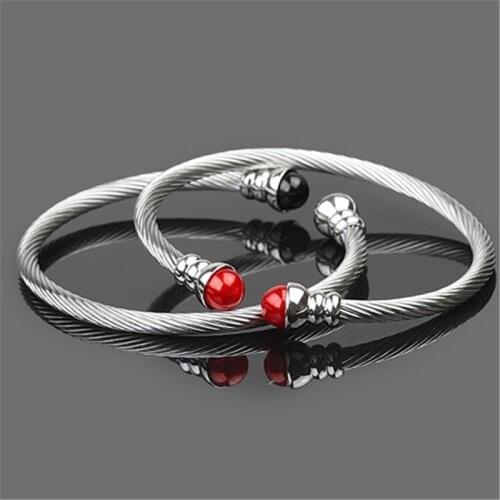 Kshmir Fashion Copper Bracelet Rope for Men and Women Accessories Braided Copper Vintage Metal Zinc Alloy,iron Geometric A1129