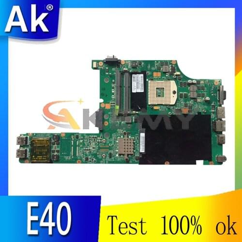 Akemy DAGC5AMB8H0 For Lenovo Thinkpad E40 Laptop Motherboard FRU 04W3600 63Y2130 63Y1596 PGA989 HM55 100% Test Work