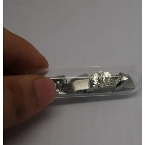 Metal germanium Glass-sealed high-purity germanium Rare dispersed metal Ge greater than or equal to 99.999% 10 grams