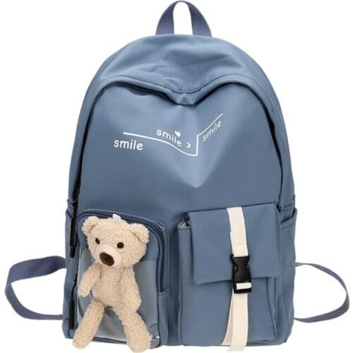 2020 New Backpack Students' Schoolbag Leisure Fashion Womens Backpack Campus Nylon Cute Backpack Bags