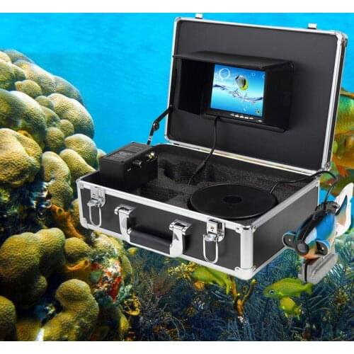 20m Cable Portable Fishing Camera Underwater Ice Underwater Cameras DVR Video 7inch 600TVL Fish Finder For Fishing