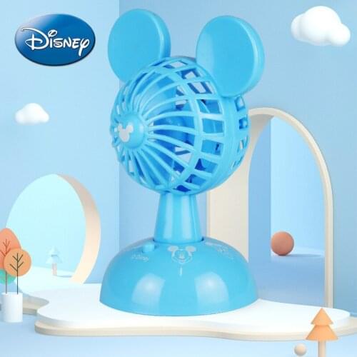 Disney Cartoon Mickey Mouse Gale Portable Desktop Fan Mini Cartoon Fan Handheld Small Fan Desktop