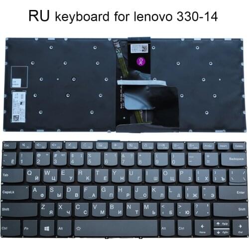 Russian laptop Keyboard backlight for Lenovo Ideapad 330-14 330-14IKB 330-14AST 330-14IGM PC4CB RU laptops replacement keyboards