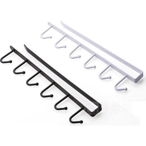 30pcs Multi-function Kitchen Storage Rack Cupboard Hanging Hook Hanger Bathroom Sundries Hook Shelf Storage Organizer Holder