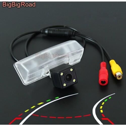 BigBigRoad For lexus RX200 RX350 RX450 RX 200 350 450 2016 Car Intelligent Dynamic Trajectory Tracks Rear View Backup CCD Camera