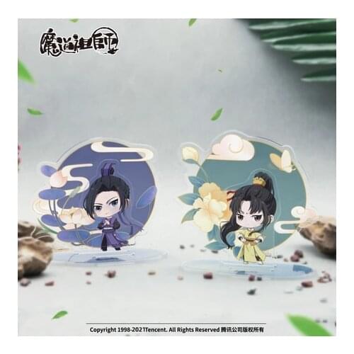 Grandmaster of Demonic Cultivation Acrylic Garden Series Scene Anime MDZS Lan Wangji Wei Wuxian Stand Model Desktop Decor Toy