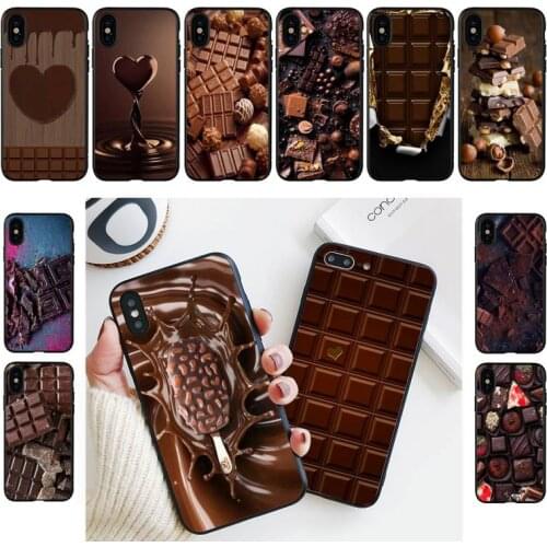 YNDFCNB Delicious chocolate Phone Case For iPhone 11 8 7 6 6S Plus X XS MAX 5 5S se 2020 11 12pro max iphone xr case