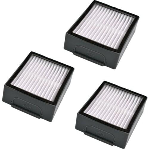 3 Pcs Dust Hepa Filter Parts for iRobot Roomba i7 E5 E6 I Series Robot Vacuum Cleaner Replacement HEPA Filters Accessories