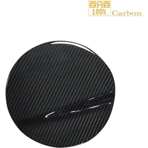 Carbon Fiber Car Gas Oil Fuel Tank Cover Cap Fit for Ford Mustang 2015-2017