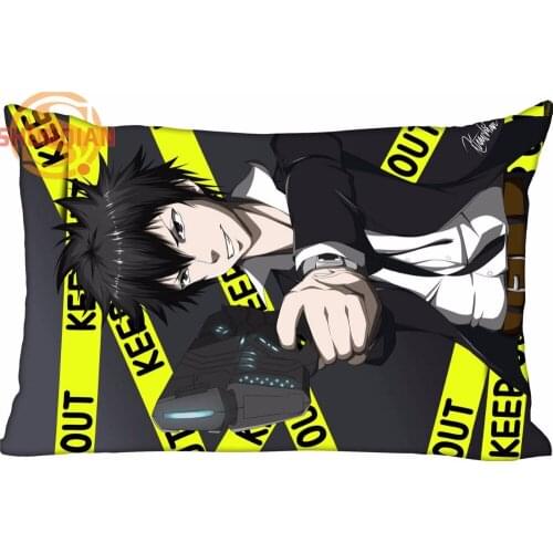 Hot Nice Psycho Pass Rectangle Pillowcase zipper Wedding Custom Pillow Case For Bedroom A3.27#126