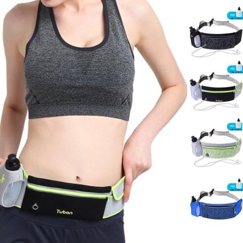 Fashion Women Waist Bag Female Belt Waterproof Running Sports Bag Unisex Fanny Pack Ladies Waist Pack Belly Bags Purse
