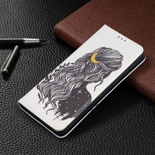 Cartoon Leather Case For Redmi Note 10 9 8 Pro 10S 8T 9S Magnet Flip Book Case Cover Xiaomi Redmi 8A 9A 9AT 9C NFC 9T Funda