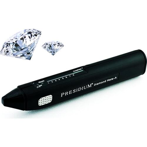New PRESIDIUM Jewelry Jewellery Jade Crystal Diamond Selector Identification Tester Testing Scanner Pen Tool Gem Detector