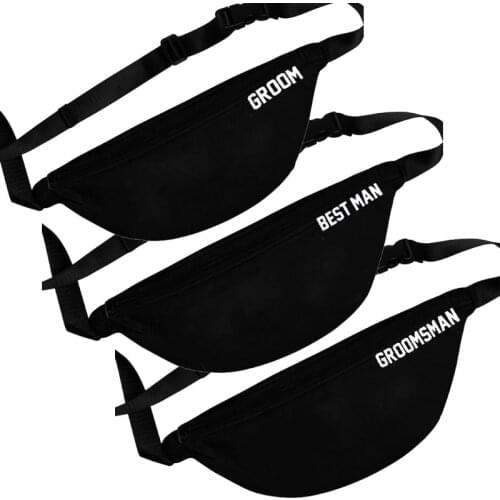Best Man Groomsman groom to be fanny pack hat gift Bachelore Party travel beach pool Wedding engagement bridal shower present