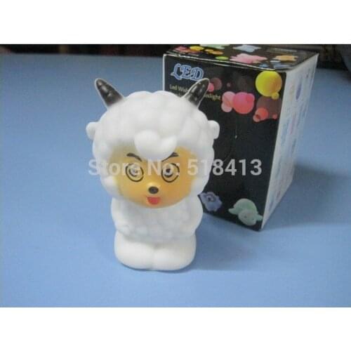 Pleasant lantern Gags & Practical Jokes Strange New Gift Children Light-emitting Colorful Pleasant Goat Change Color Small