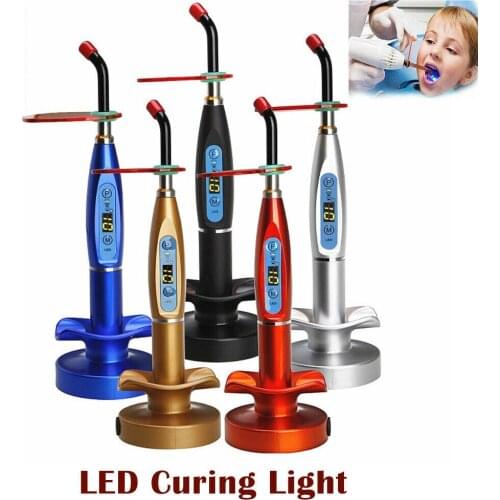 Dental Led Cure Lamp Wireless Cordless Eu Plug 5w 2000mw Curing Light Lamp Professional Dental Tools