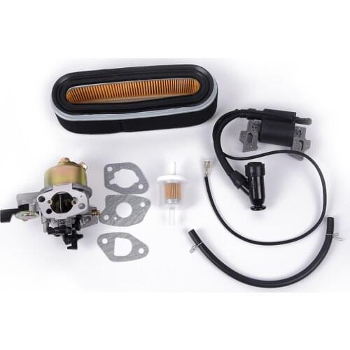 Carburetor Air Fuel Filter Ignition Coil Kit Set Lawn Mower Chainsaw Accessories For Honda GXV120 GXV140 HR194 HR195 Garden Tool