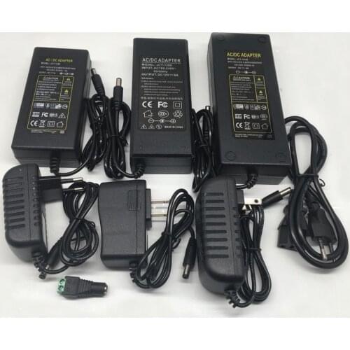 High Quality Has Power Supply DC 12 V 1A 2A 3A 5A 6A 7A 8A 10A Led Transformer For 5050 5730 2835 3014 5050 Has Led Strip Lights