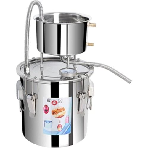 Top quality alcohol liquor spirits distillers wine making brandy liquor wine fermentation distillation 2 in 1 10L 1set