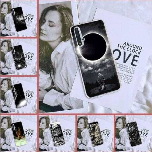 Back Cover For Huawei Honor 8A Pro 8S V20 Space Skull Astronaut Soft Silicone Phone Case For Huawei Honor 20 Lite Pro 10i 20i