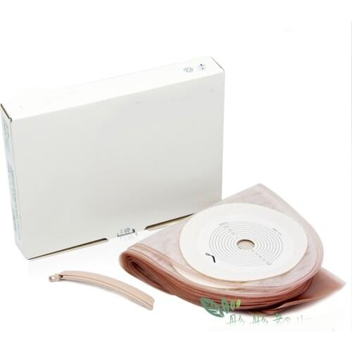 10 pcs one-piece anal stool bag 1902 Disposable ostomy pouch sputum bag 15-60mm