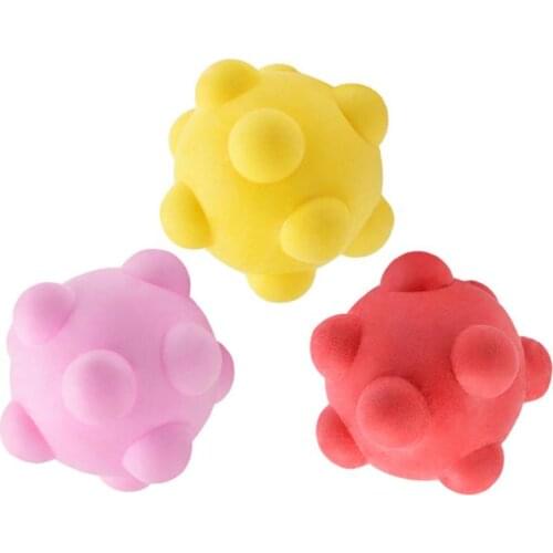 3 Pcs Practical Durable Lightweight Molar Toys Chewing Balls Toys for Dog Pets Puppy