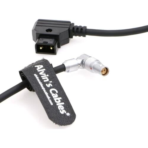 Alvin’s Cables Power Cable for RED Komodo Camera Rotatable Right Angle 2 Pin Female to D-tap L Type Cord