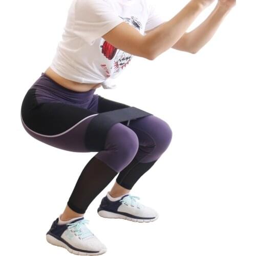 Home GYM Hip Resistance Bands Loops Comfortable Fitness Exercise Booty Elastic Bands Workout Hips & Glutes Size 13-17"