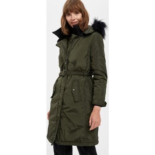 Женские парки с мехом Fastgrup China At AliExpress