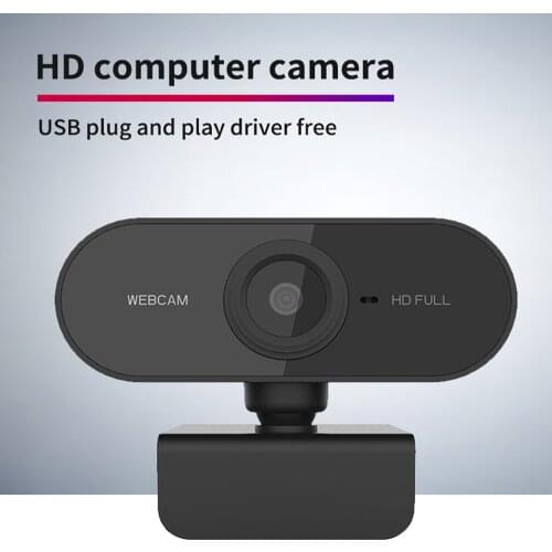 HD 1080P Webcam Computer USB Work for PC Web Camera Mini Web Cam Rotatable Cameras Live Broadcast Video Webcams Streaming