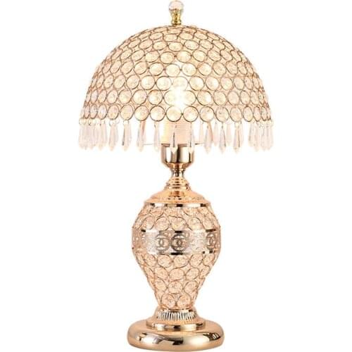 Crystal Table Lamp Bedroom Living Room Dining Room Table Lamp Crystal Desk Lamp Bedside Table Lamp