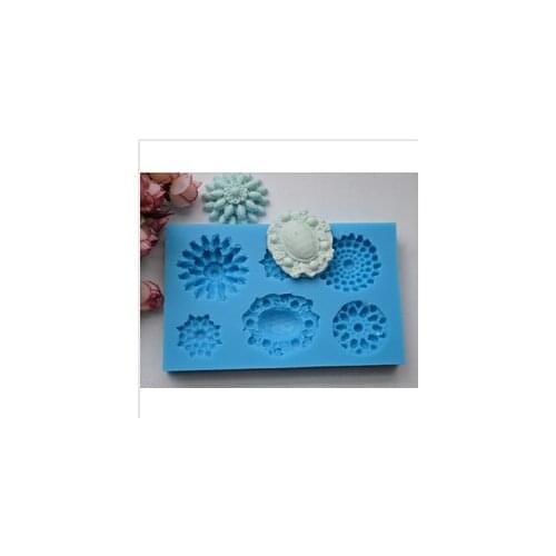 Fondant Cake Decorating Tools Diamond shaped wholesale hot sale chocolate silicon mold fondant mold chocolate mold
