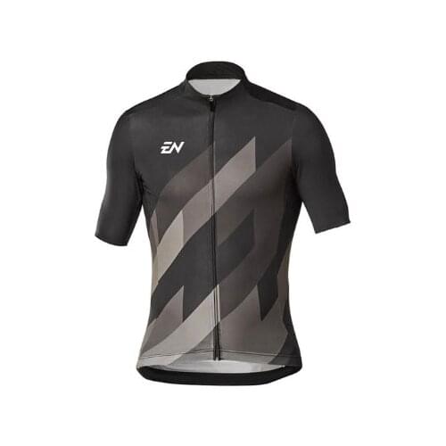 Men Cycling Jersey Summer Short Sleeve Set Maillot bib shorts Bicycle Clothes Sportwear Shirt Clothing Suit ENCYMO
